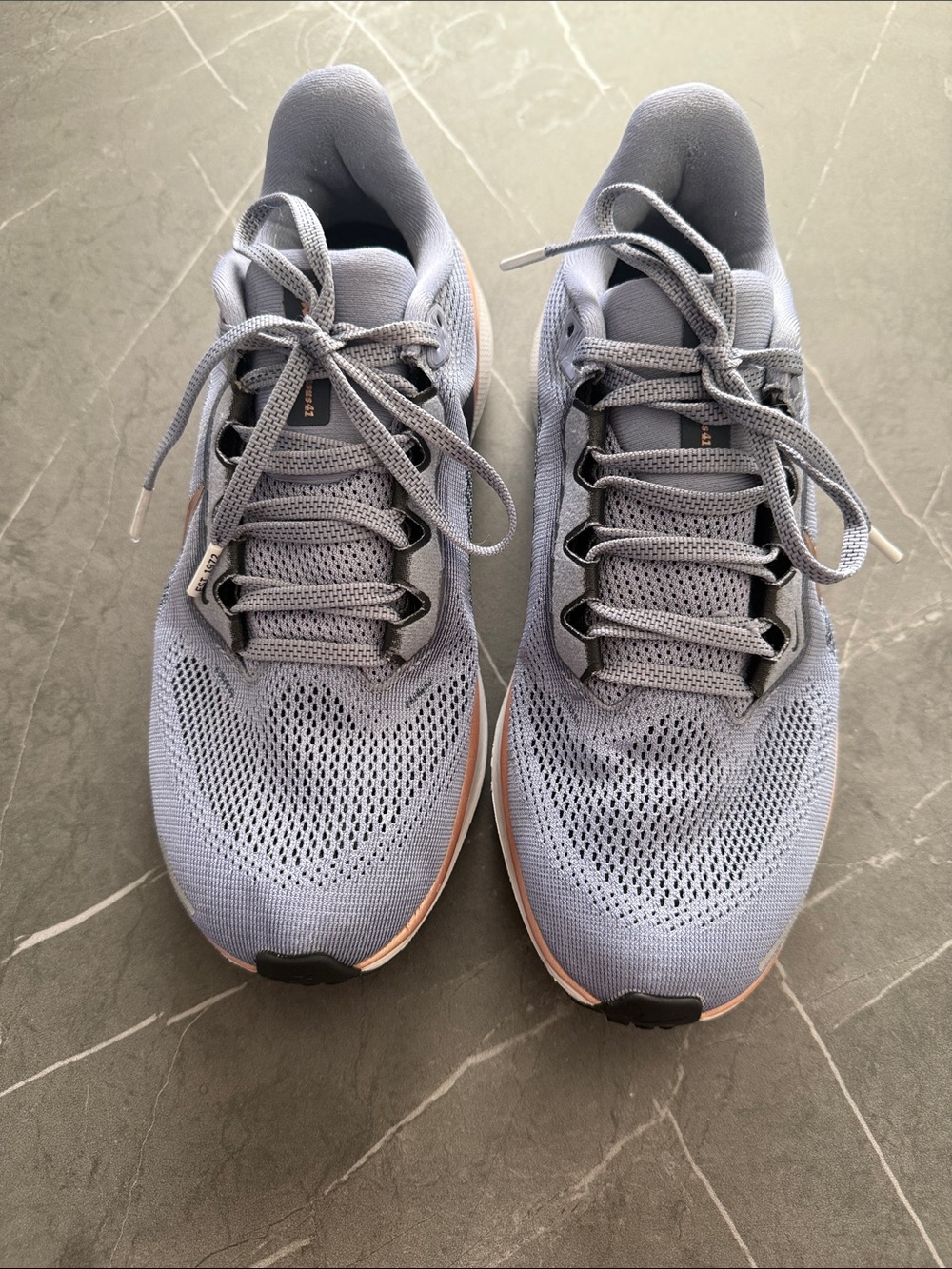 Women's Sky Blue Breathable Knit Running Sneakers